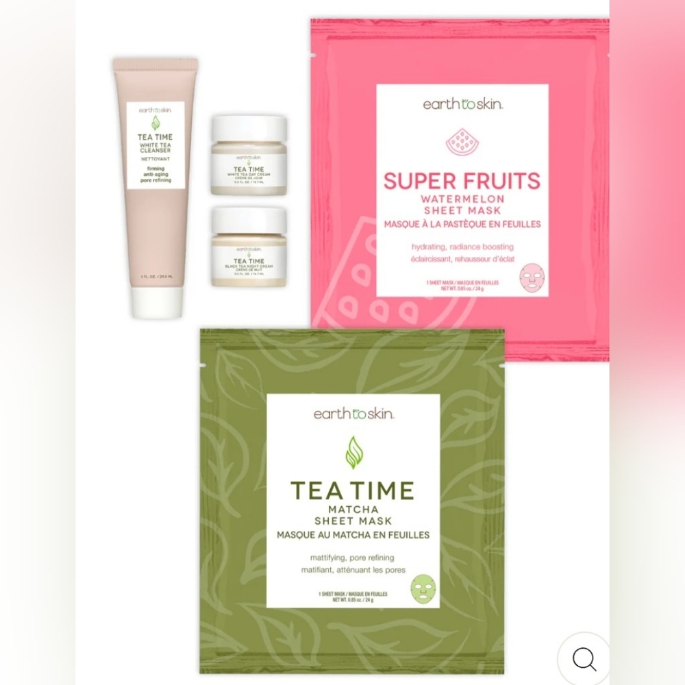 Tea Time Essentials Set - Earth To Skin 5 Piece Set